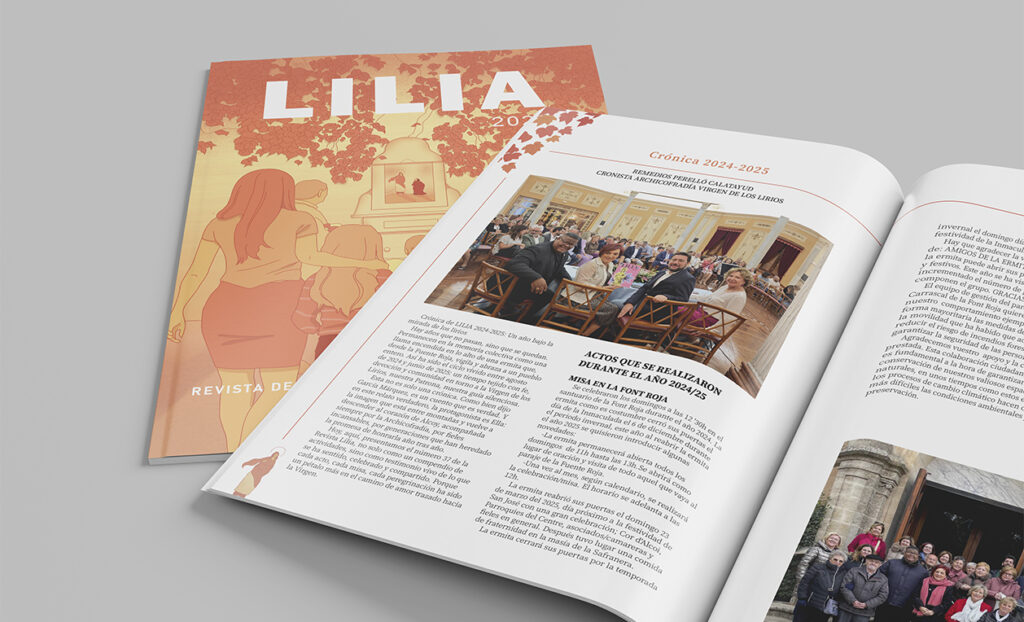 maquetación revista lilia